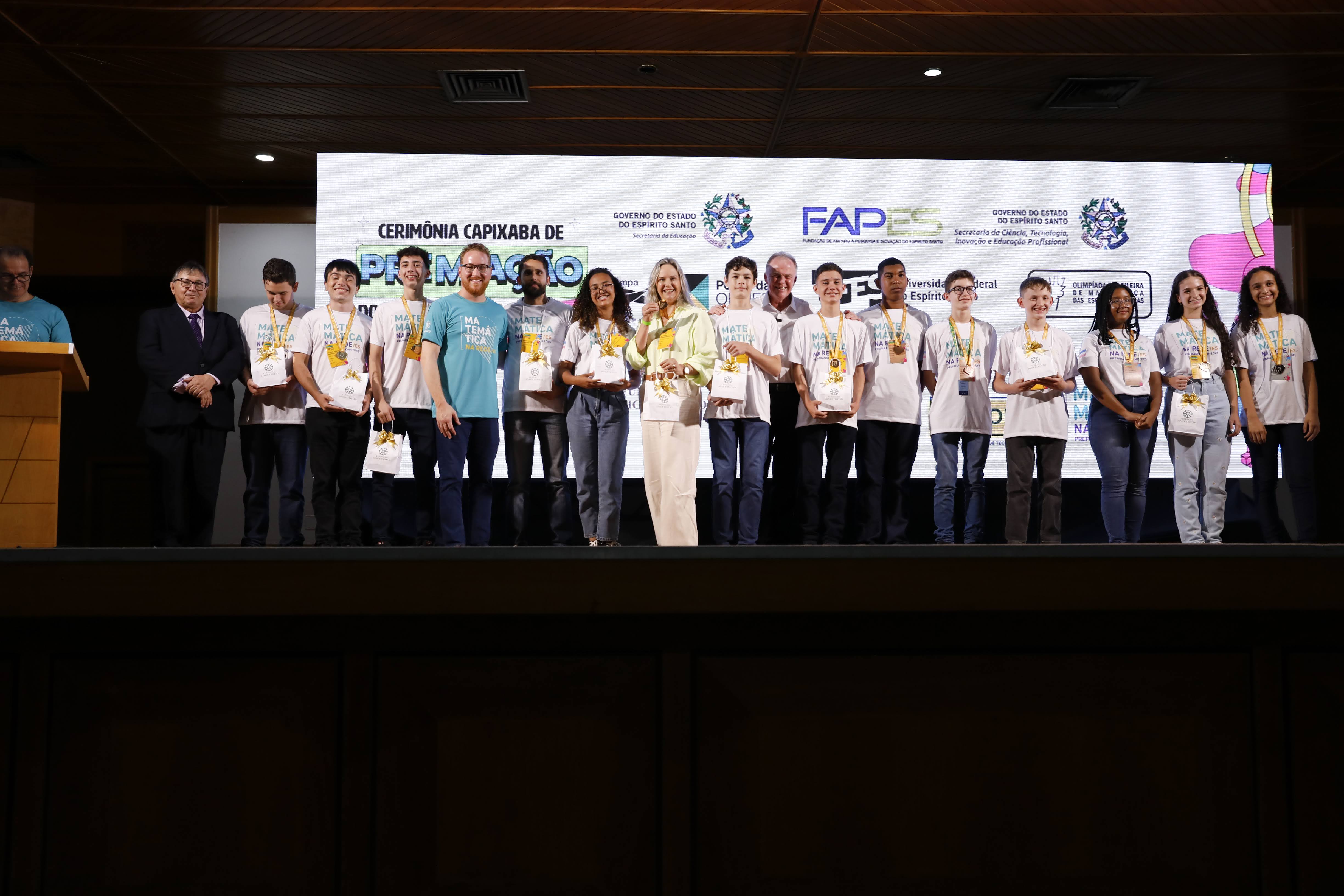 Matem Tica Na Rede Estudantes Capixabas S O Premiados Medalhas Da